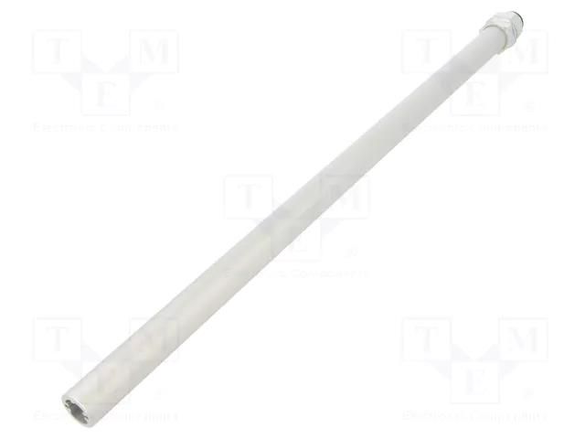 Accessories: aluminium tube; aluminium; 500mm; signalling column PATLITE POLE22-0500AT