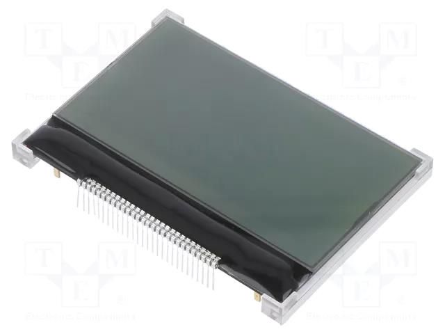 Display: LCD; graphical; 128x64; FSTN Positive; 68.8x49.2x5.1mm DISPLAY ELEKTRONIK DEM128064F1FGH-PW