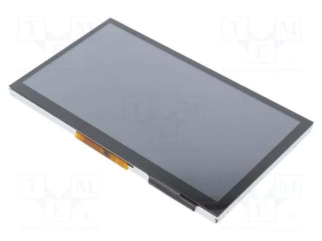 Display: TFT; 7"; 800x480; Illumin: LED; Dim: 165x100x13.45mm; RGB RAYSTAR OPTRONICS RFF70BQ-1IW-DBG