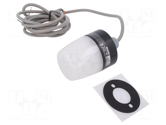 Signaller: lighting-sound; 10÷30VDC; buzzer,continuous light PATLITE NE-M1ANB-M
