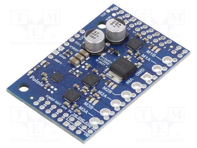 DC-motor driver; Motoron; I2C; Icont out per chan: 2A; Ch: 3 POLOLU POLOLU-5032