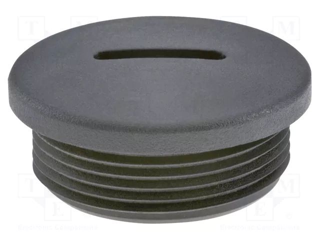 Stopper; M50; 1.5; IP54; polyamide; black; V-N-FS; Thread: metric HUMMEL HUMMEL-1251500150