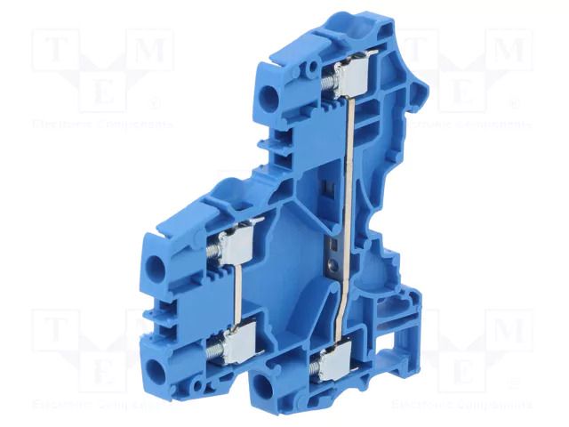 Splice terminal: rail; Entrelec; 300V; for DIN rail mounting TE Connectivity 1SNK506220R0000