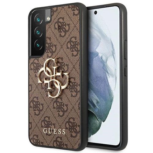 Guess GUHCS22S4GMGBR S901 S22 brązowy/brown hardcase 4G Big Metal Logo, Guess 3666339046651 3666339046651