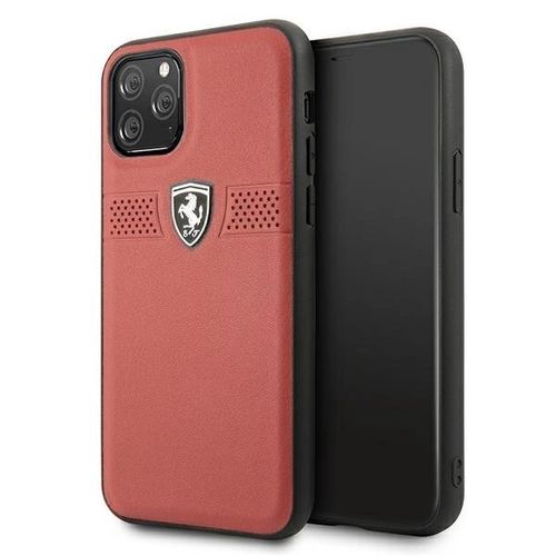 Ferrari FEOBAHCN58RE iPhone 11 Pro 5.8&quot; red/red hardcase Off Track Leather, Ferrari 3700740458792 3700740458792