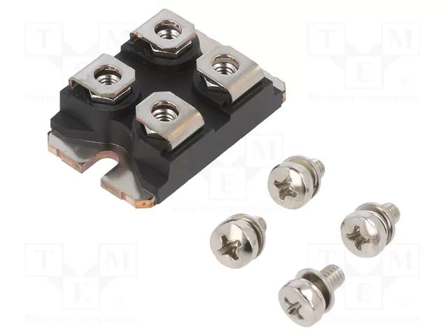 Module: diode; double independent; 100V; If: 40Ax2; ISOTOP; screw STMicroelectronics STPS80H100TV
