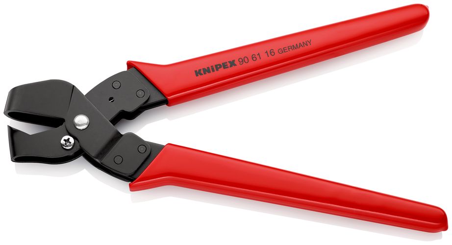 KNIPEX 90 61 16 EAN Notching Pliers with plastic handles burnished 250 mm 90 61 16 EAN 4003773052227
