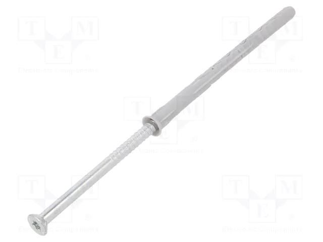 Plastic anchor; with screw; 8x120; zinc-plated steel; SXRL-T FISCHER FISCHER-540116