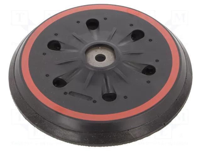 Bracking pad; 150mm; Mounting: bur METABO MTB.631156000