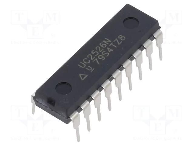 IC: PMIC; PWM controller; DIP18; -25÷85°C; 8÷35V; tube; SMPS; 0÷49% TEXAS INSTRUMENTS UC2526N