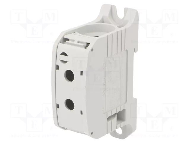 Splice terminal: rail; STB; 232A; 1kV; screw terminal; grey; 95mm2 SIMET STB95GY