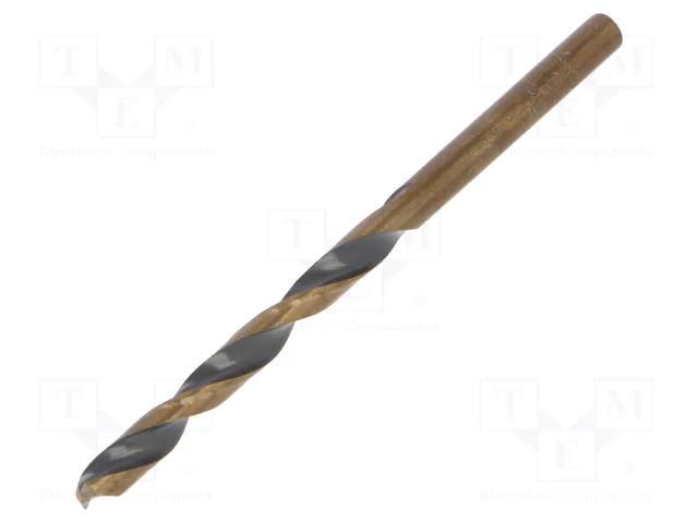 Drill bit; for metal; Ø: 4.8mm; high speed steel PROLINE PRE-79048