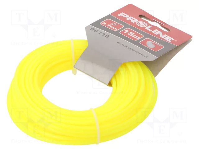 Trimmer line; L: 15m; polyamide; round; Size: 2.7mm PROLINE PRE-98115