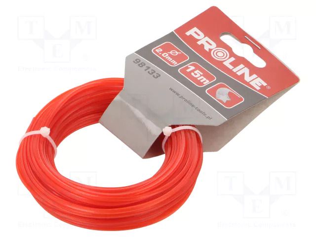 Trimmer line; L: 15m; polyamide; star; Size: 2mm PROLINE PRE-98133