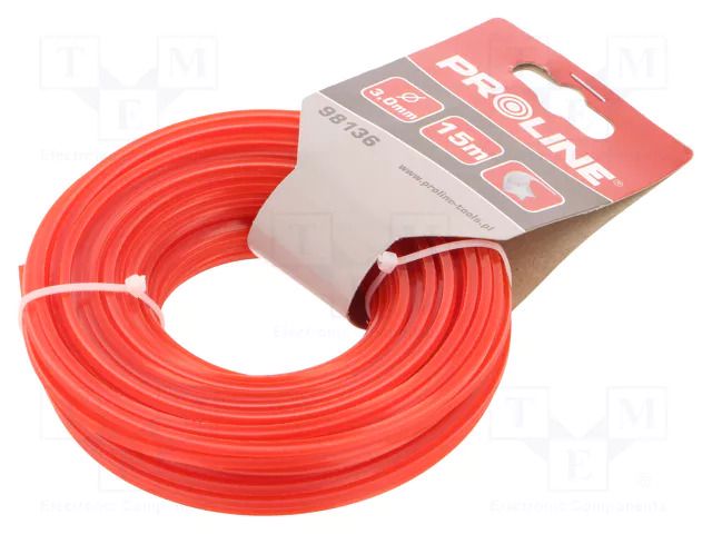 Trimmer line; L: 15m; polyamide; star; Size: 3mm PROLINE PRE-98136
