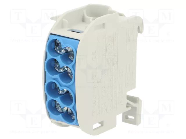 Splice terminal: distribution block; 152A; 1kV; screw terminal SIMET SCB25BL