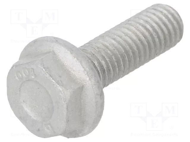 Screw; with flange; M5x16; 0.8; Head: hexagonal; steel; zinc BOSSARD B5X16/BN9727