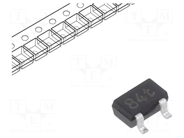 Diode: Schottky rectifying; SOT323; SMD; 40V; 0.2A; reel,tape NEXPERIA BAT854SW.115