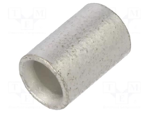 Tip: butt splice; non-insulated; copper; 4÷6mm2; tinned; crimped BM GROUP BM01362