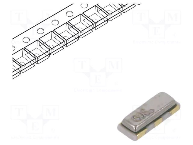Resonator: ceramic; 8MHz; SMD; 3.2x1.3x0.8mm; Tol: ±0.5%; -40÷85°C MURATA CSTNE8M00G550000R0