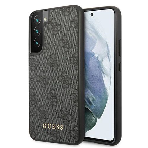 Guess GUHCS22SG4GFGR S22 S901 gray/gray hard case 4G Metal Gold Logo, Guess 3666339042653 3666339042653