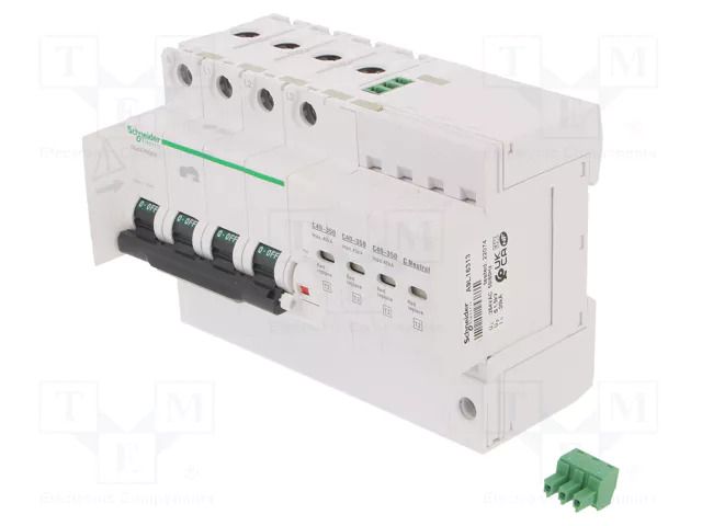 Surge arrester; Type 2; Poles: 3+N; for DIN rail mounting; IP20 SCHNEIDER ELECTRIC A9L16294