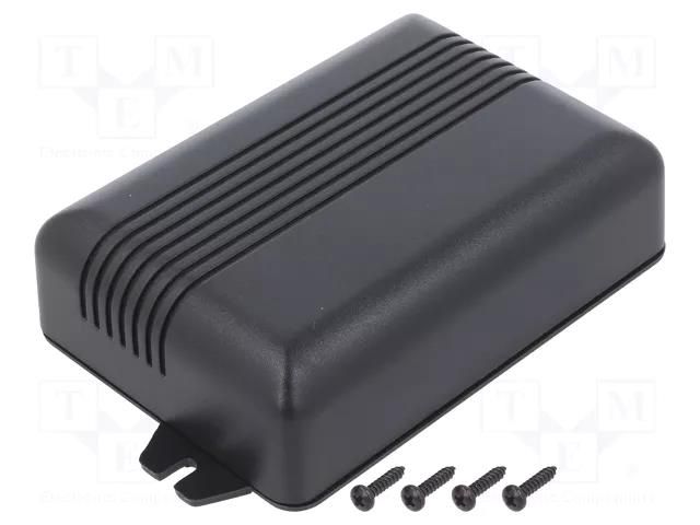 Enclosure: multipurpose; X: 80mm; Y: 114mm; Z: 32mm; polystyrene MASZCZYK KM-31NP-BK-PS