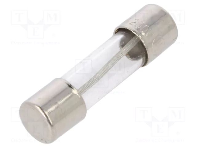 Fuse: fuse; 300mA; 250VAC; time-lag; cylindrical; 5x20mm; 5TT; brass BEL FUSE 5TT-300-R