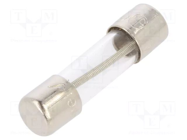 Fuse: fuse; 750mA; 250VAC; time-lag; cylindrical; 5x20mm; 5TT; brass BEL FUSE 5TT-750-R