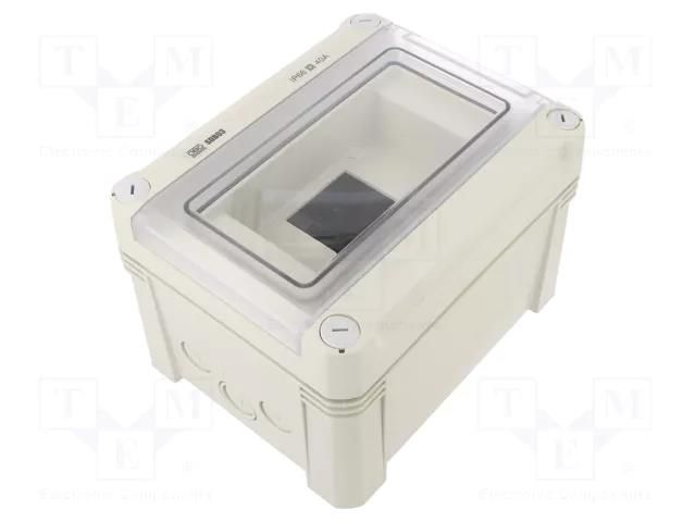 Enclosure: for modular components; IP66; No.of mod: 3; SDB; IK06 OBO BETTERMANN OBO-2008800