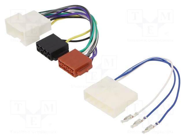 Adapter; Dacia,Renault; ISO 4CARMEDIA ZRS-AS-80B