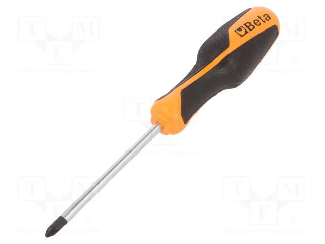 Screwdriver; Pozidriv®; PZ2; BETAGRIP; Blade length: 100mm BETA BE1269PZ/2