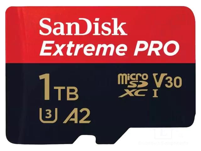 Memory card; Extreme Pro,A2 Specification; microSDXC; R: 200MB/s SANDISK SDSQXCD-1T00-GN6MA