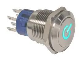 ANTI VANDAL SW, SPDT, 3A, 250VAC, RED ULV4F2BSLL15L35.