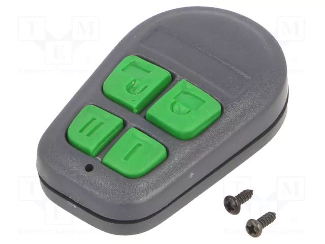 Enclosure: for remote controller; IP20; X: 36mm; Y: 58mm; Z: 13mm MASZCZYK P-31DG/GR