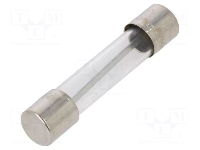 Fuse: fuse; 15A; 32VAC; quick blow; glass; 6.3x32mm; FSA; brass; bulk OPTIFUSE FSA-15A