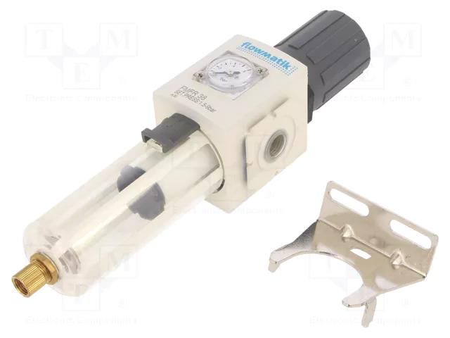 Compressed air regulator; 2300l/min; 1.5÷10bar; 5um; -5÷60°C PNEUMAT FMFR-38