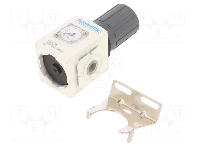 Compressed air regulator; 2300l/min; Thread: G 3/8" internal PNEUMAT FMR-38