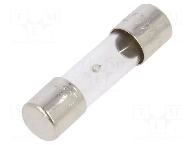 Fuse: fuse; 3.15A; 250VAC; time-lag; glass; 5x20mm; brass; bulk OPTIFUSE TSD-3.15A