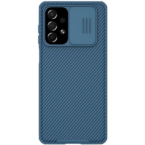 Nillkin CamShield Pro Case Armored Case Cover Camera Protector for Samsung Galaxy A73 Blue, Nillkin 6902048237766 6902048237766