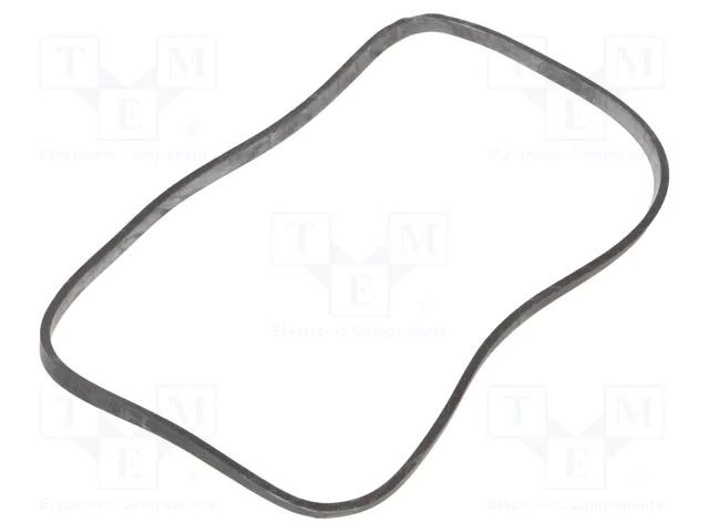 Rubber bands; ESD; 178x3.2mm; Thk: 1.6mm; 173pcs; black; <1MΩ EUROSTAT GROUP ERS-701016017