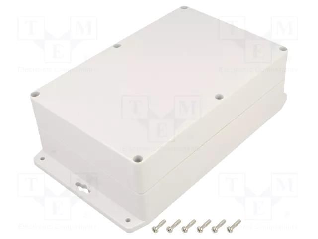 Enclosure: multipurpose; X: 146mm; Y: 222mm; Z: 75mm; polycarbonate GAINTA G232MF-IP67