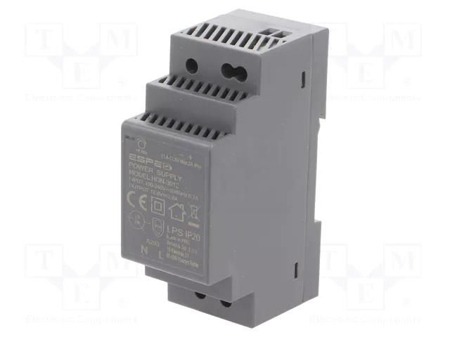 Power supply: switching; for DIN rail; 24W; 12VDC; 2A; 100÷240VAC ESPE HDN-3012