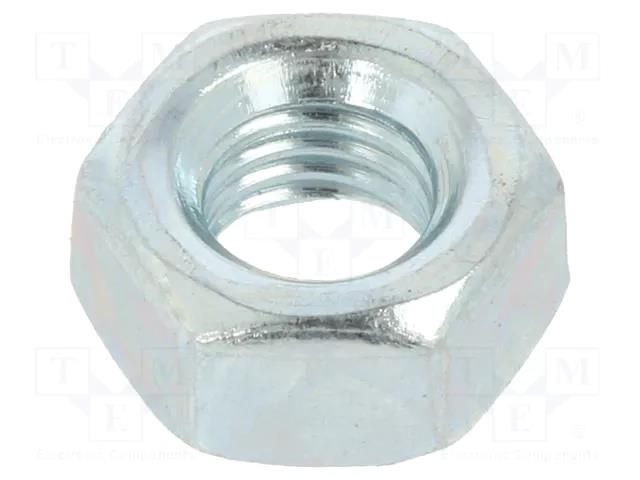Nut; hexagonal; 1/4"-28; steel; Plating: zinc; 9.5mm KEYSTONE KEYS4713
