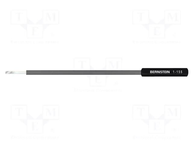 Trimmer; Bit: slot; Size: 3.5x0.7mm; Blade length: 130mm BERNSTEIN BRN-1-155