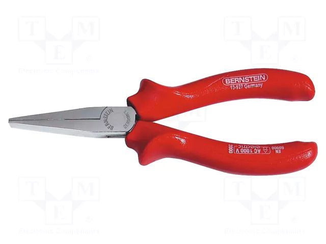 Pliers; insulated,flat; 170mm BERNSTEIN BRN-13-927-VDE