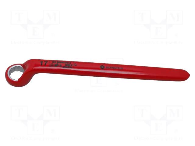 Wrench; insulated,single sided,box; 17mm BERNSTEIN BRN-16-543-VDE