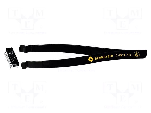 Tweezers; Blade tip shape: shovel; Tweezers len: 125mm; ESD BERNSTEIN BRN-2-601-13