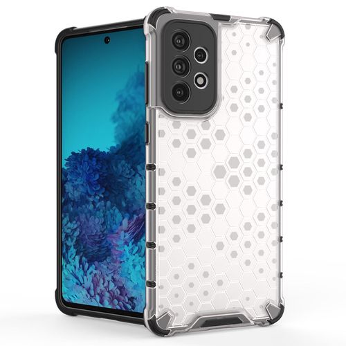 Honeycomb case armored cover with a gel frame for Samsung Galaxy A73 black, Hurtel 9145576244661 9145576244661
