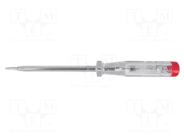 Screwdriver: voltage tester; insulated BERNSTEIN BRN-4-344-VDE